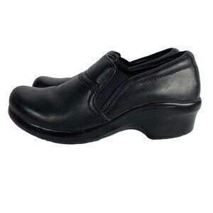 Ariat Sutter Baker Black Leather Slip‎ On Clog Women's 8